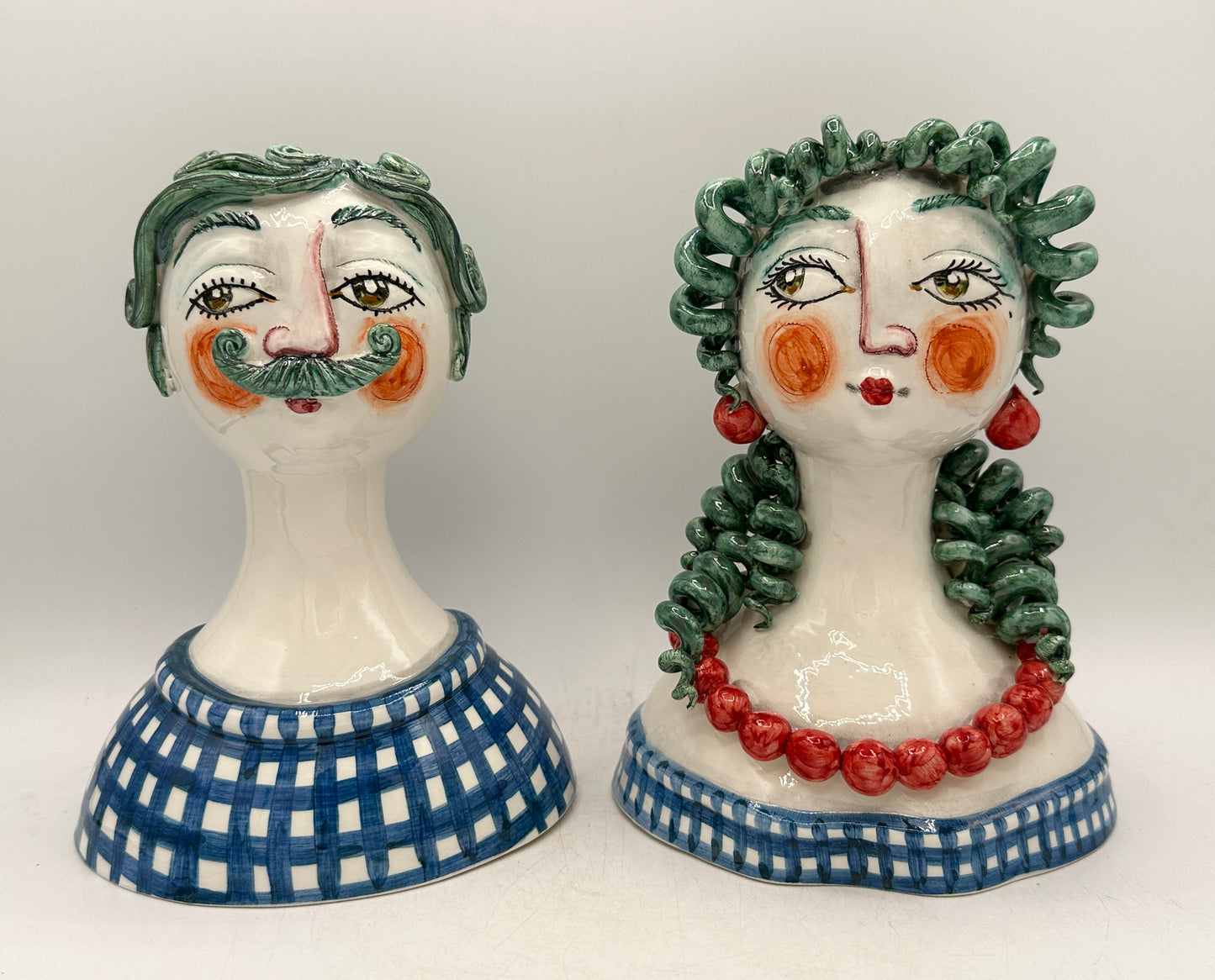 Teste di Moro - Mezzo busto - Coppia