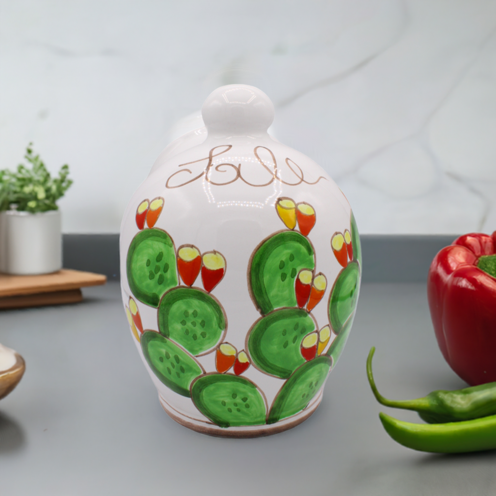 Porta Sale Con Bocca Fichi D'india
