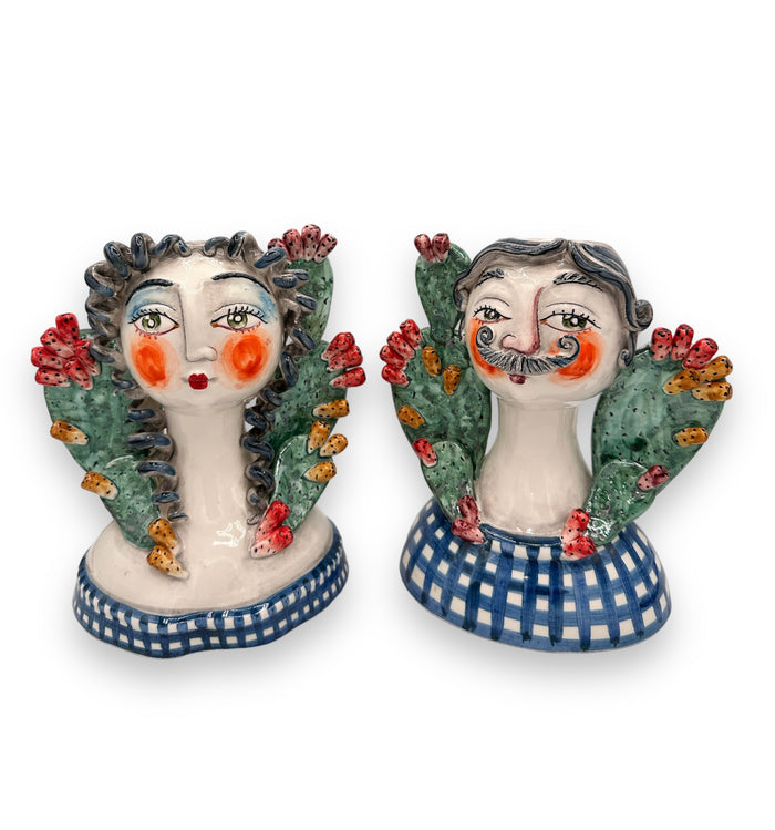Teste di Moro - Mezzo busto - Coppia