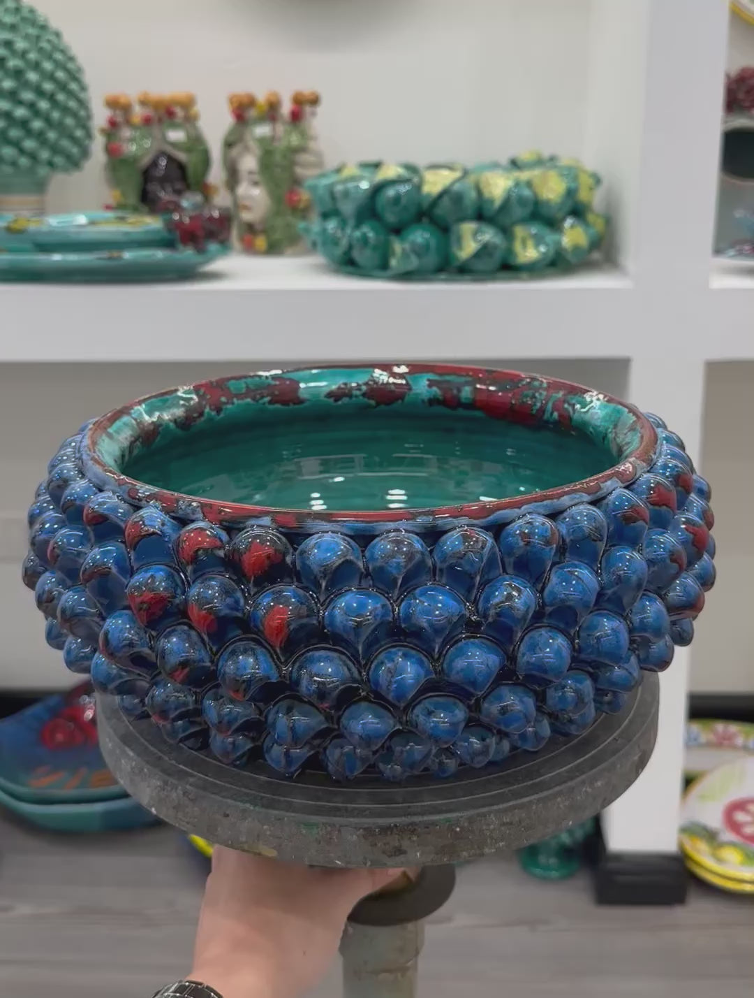 Centro Tavola Pigna Tricolore