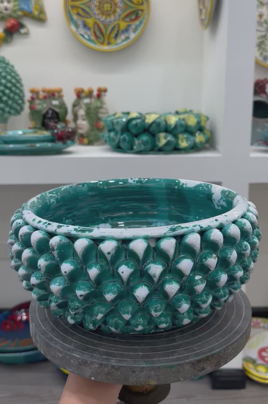 Centro Tavola Pigna Tricolore