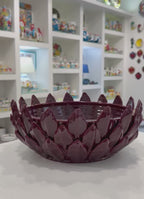 Ciotola Carciofo Bordeaux - d.32 cm