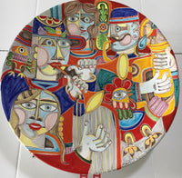 Plate "The Musical Band"