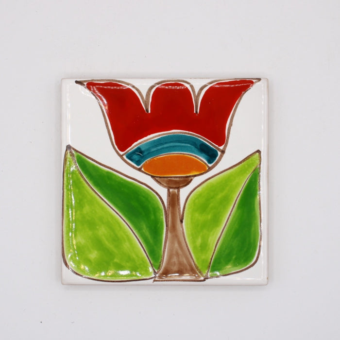 Piastrella Tulipano - Ceramiche Di Sicilia 