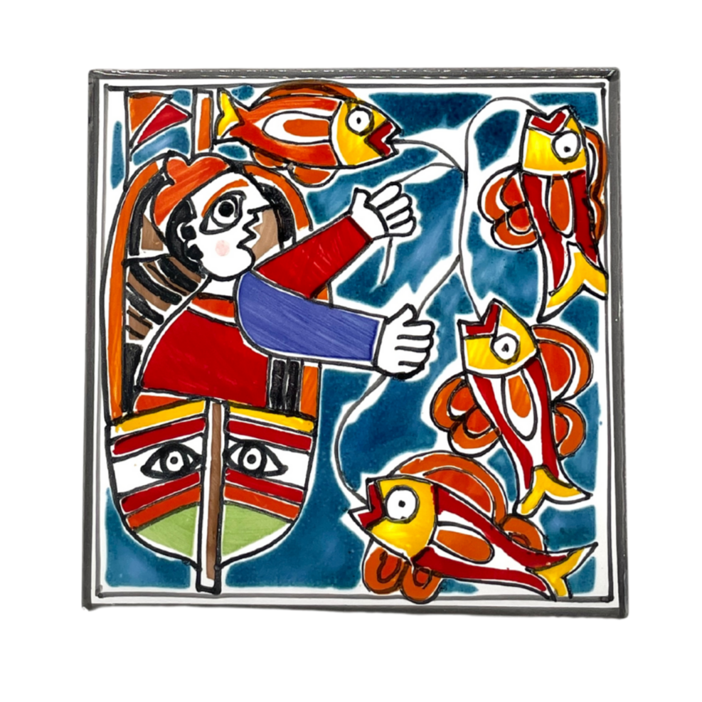 Fisherman tile