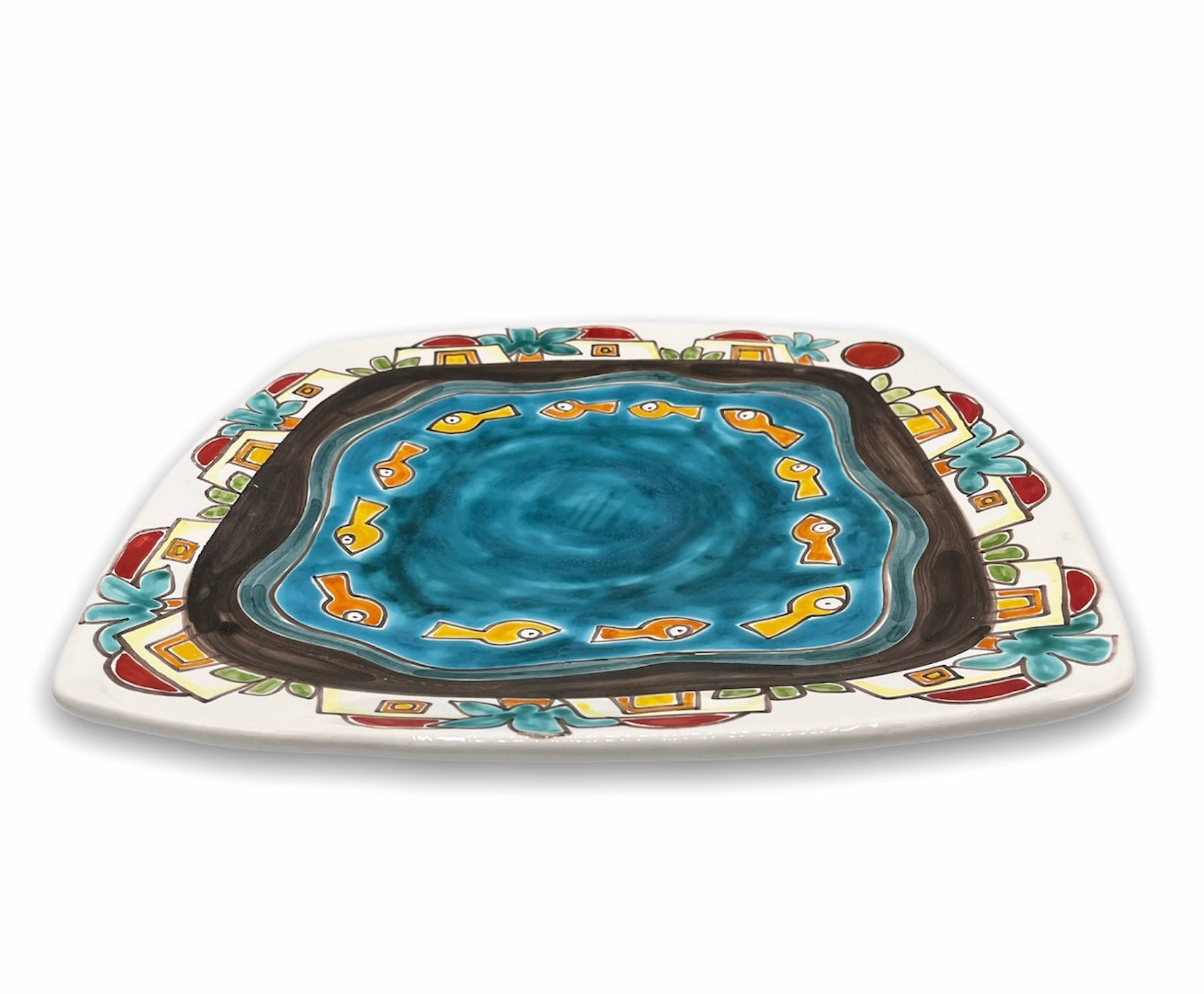Assiette Carrée Pantelleria