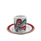 Tazzina da caffè cilindrica Polpo - Ceramiche Di Sicilia 