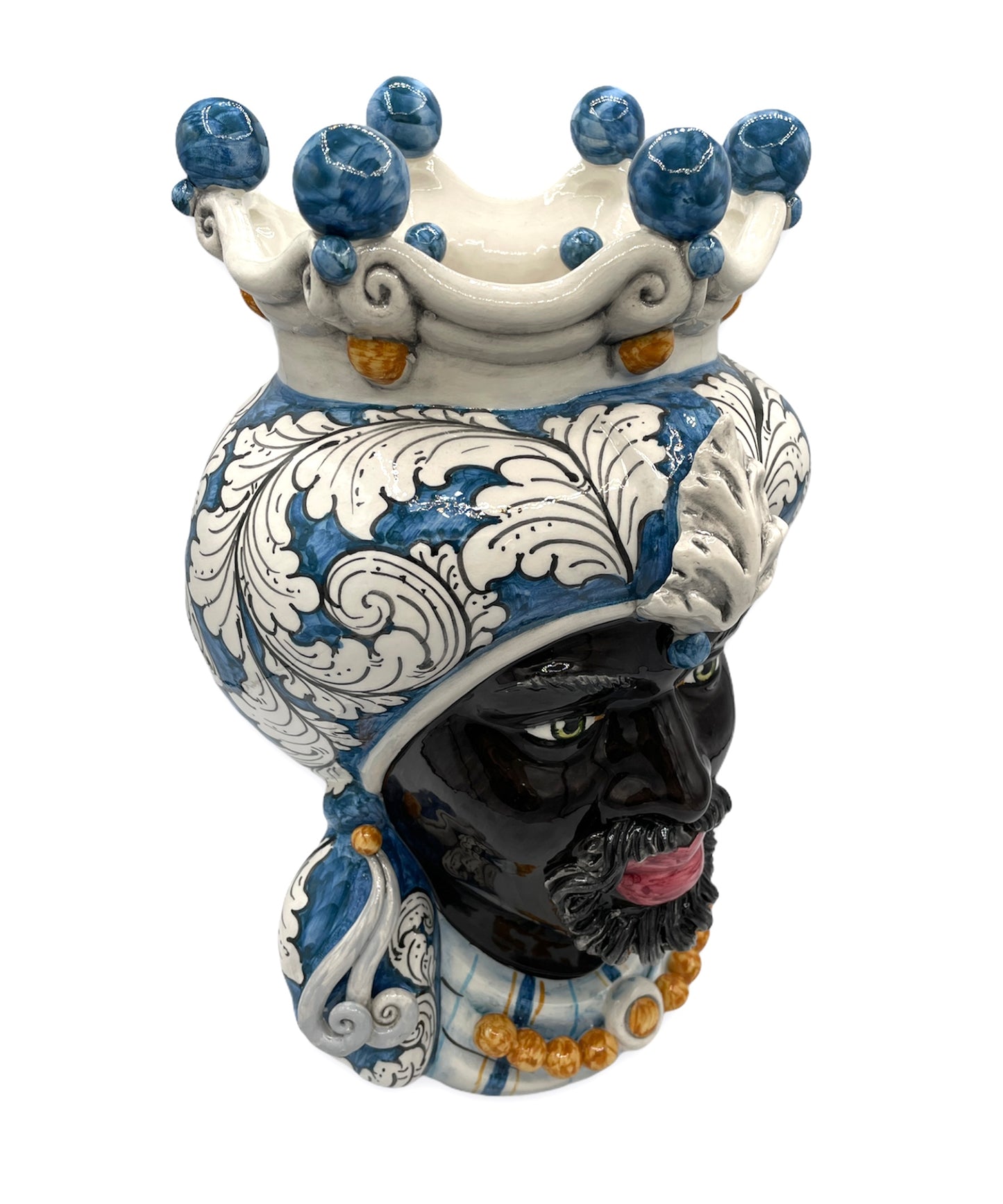 Moors heads Blue 
