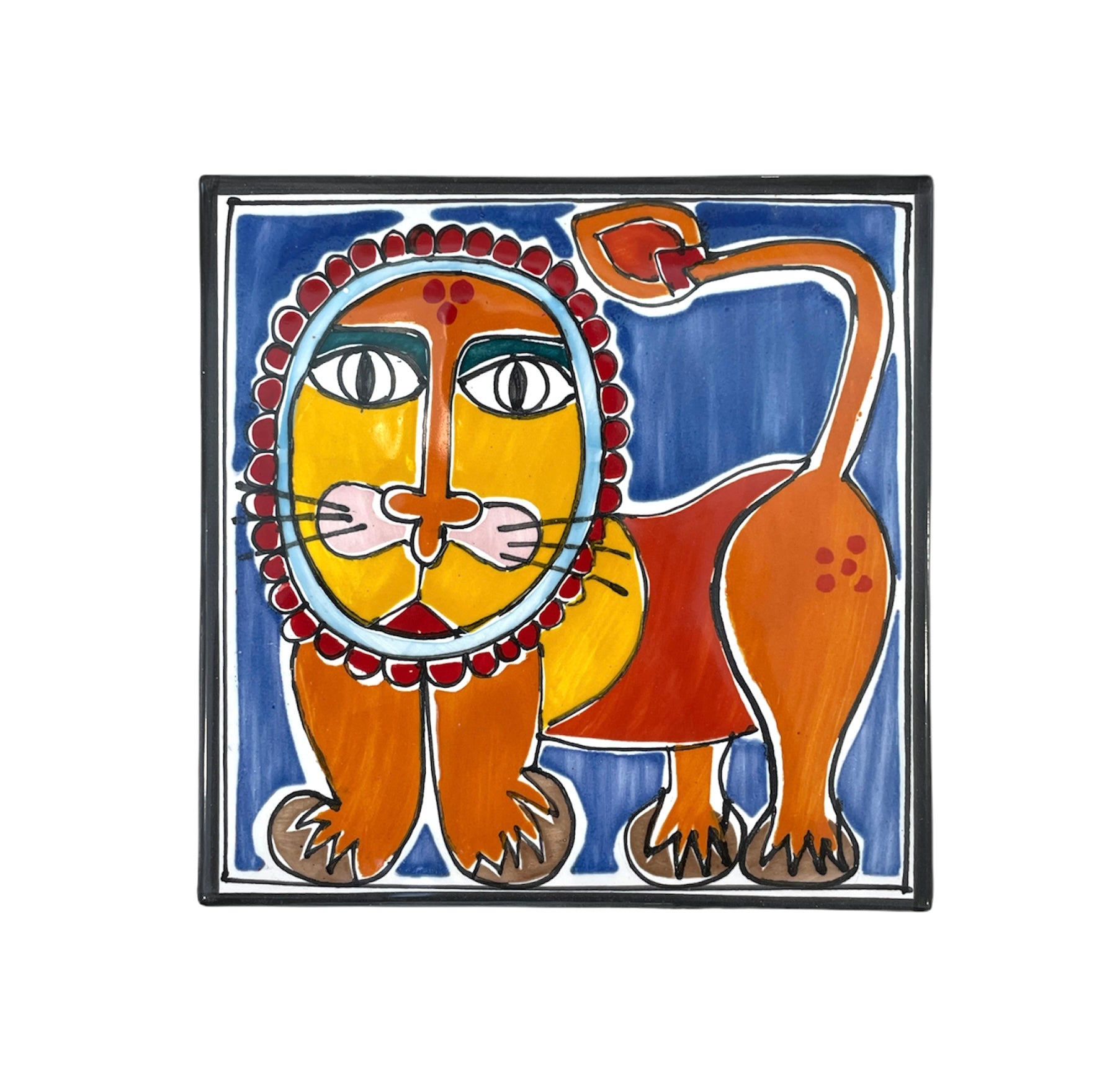 Lion tile