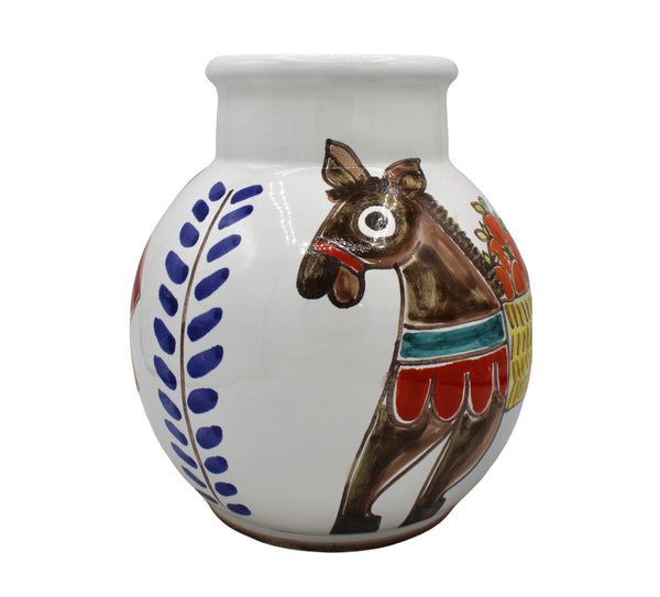 Donkey and Sun vase