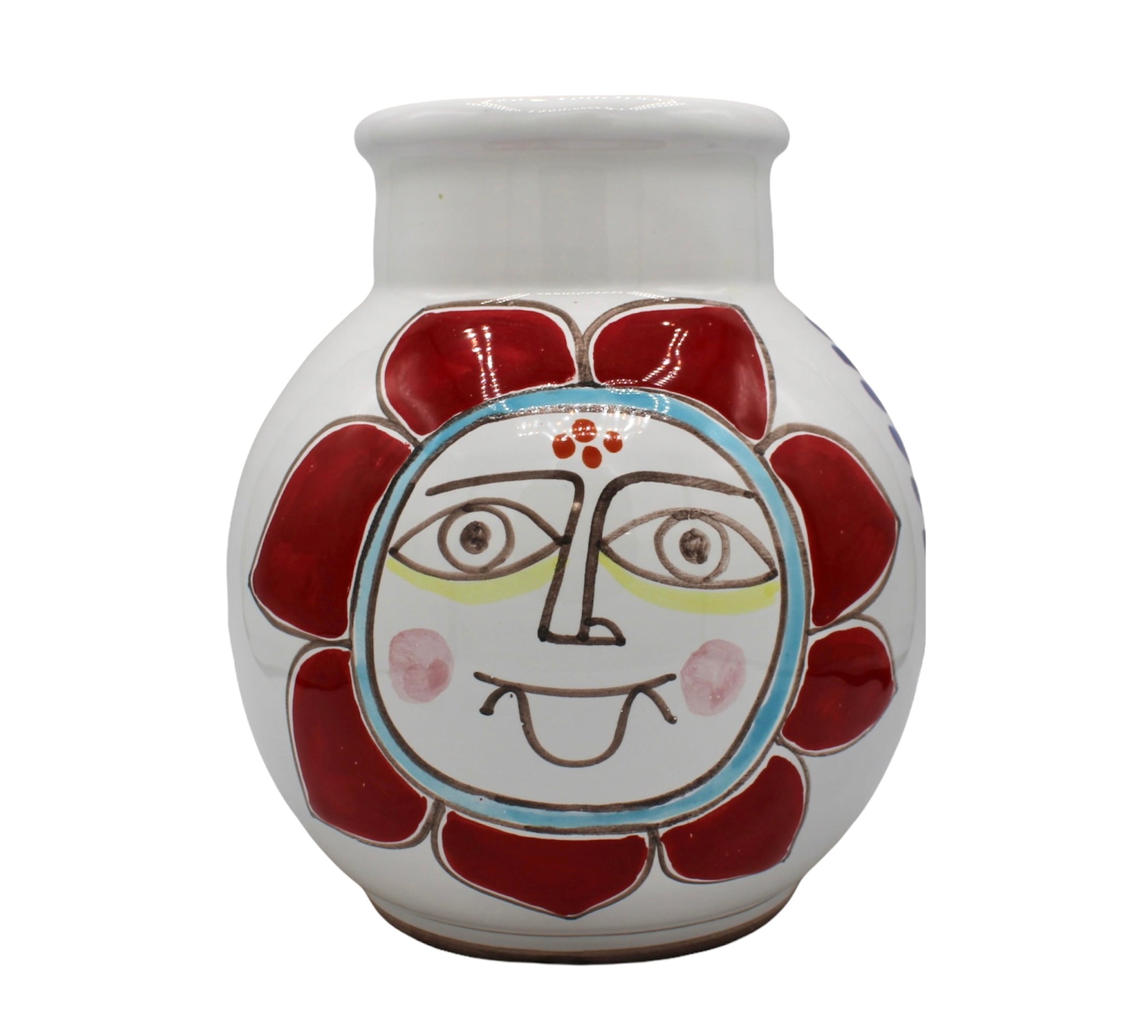 Donkey and Sun vase