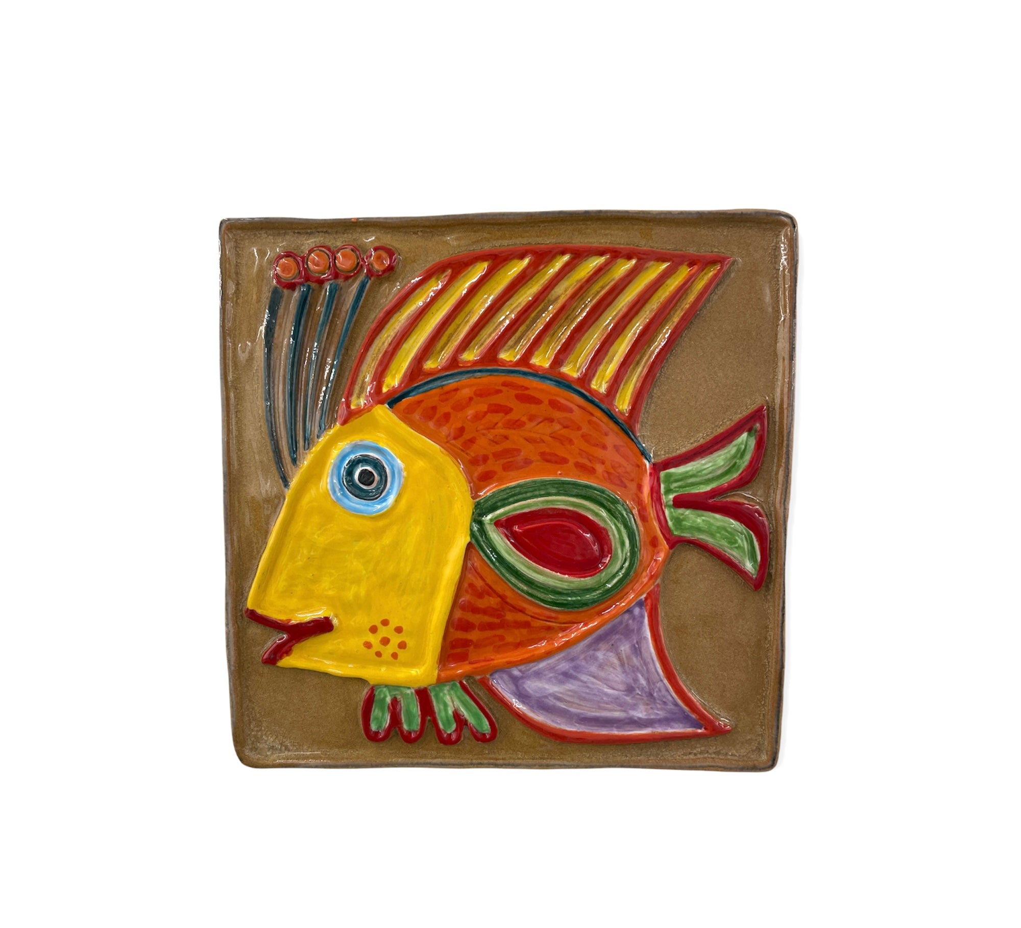 Square Panel : Fish