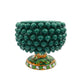 Mezza Pigna Verde Base Decorata