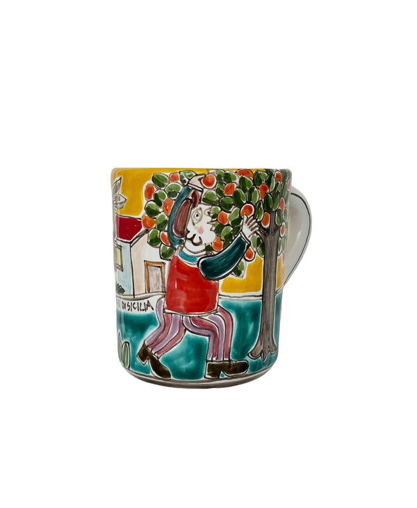 Tazza Mug Raccolta Delle Arance