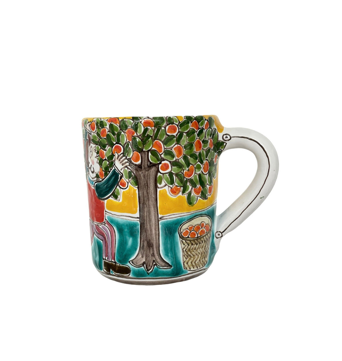 Tazza Mug Raccolta Delle Arance