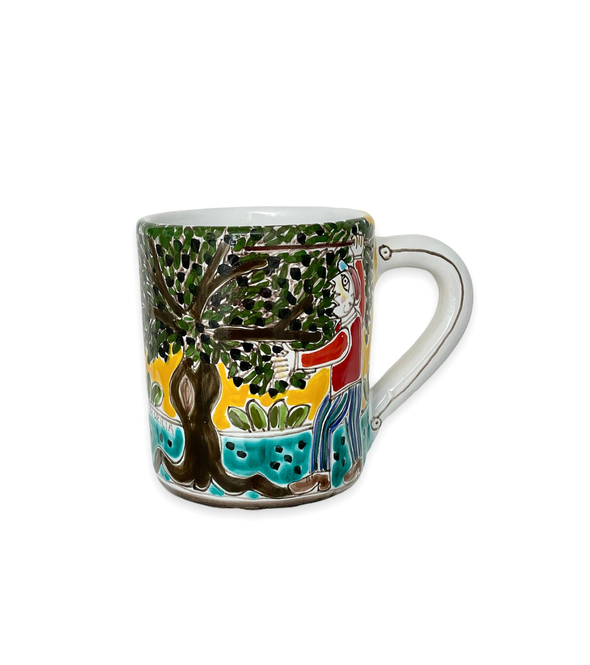 Tazza Mug Raccolta Delle Olive