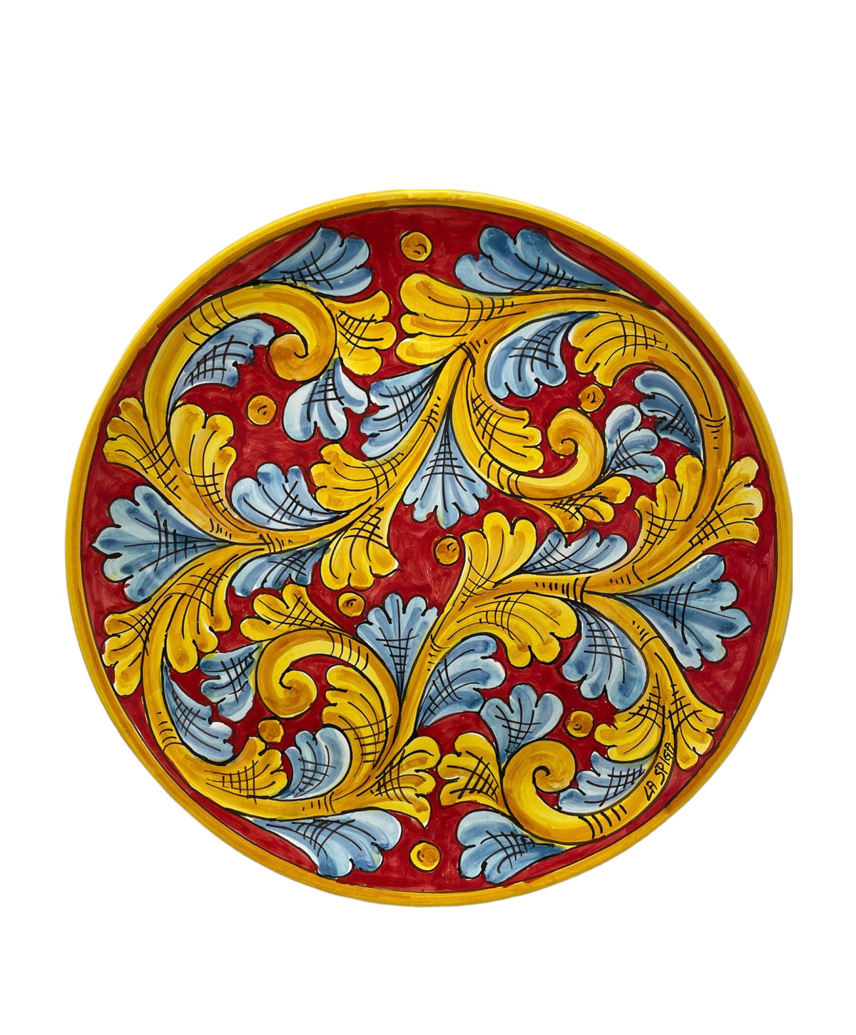 Baroque Ornamental Plate