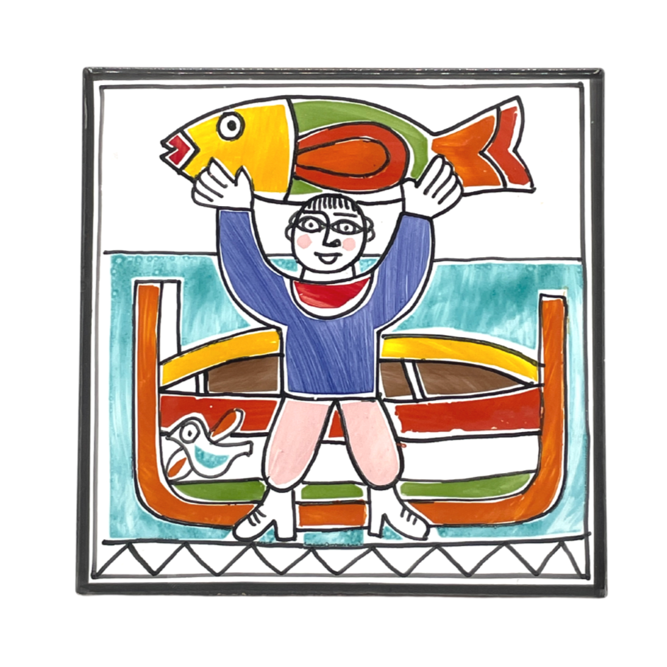Fisherman tile