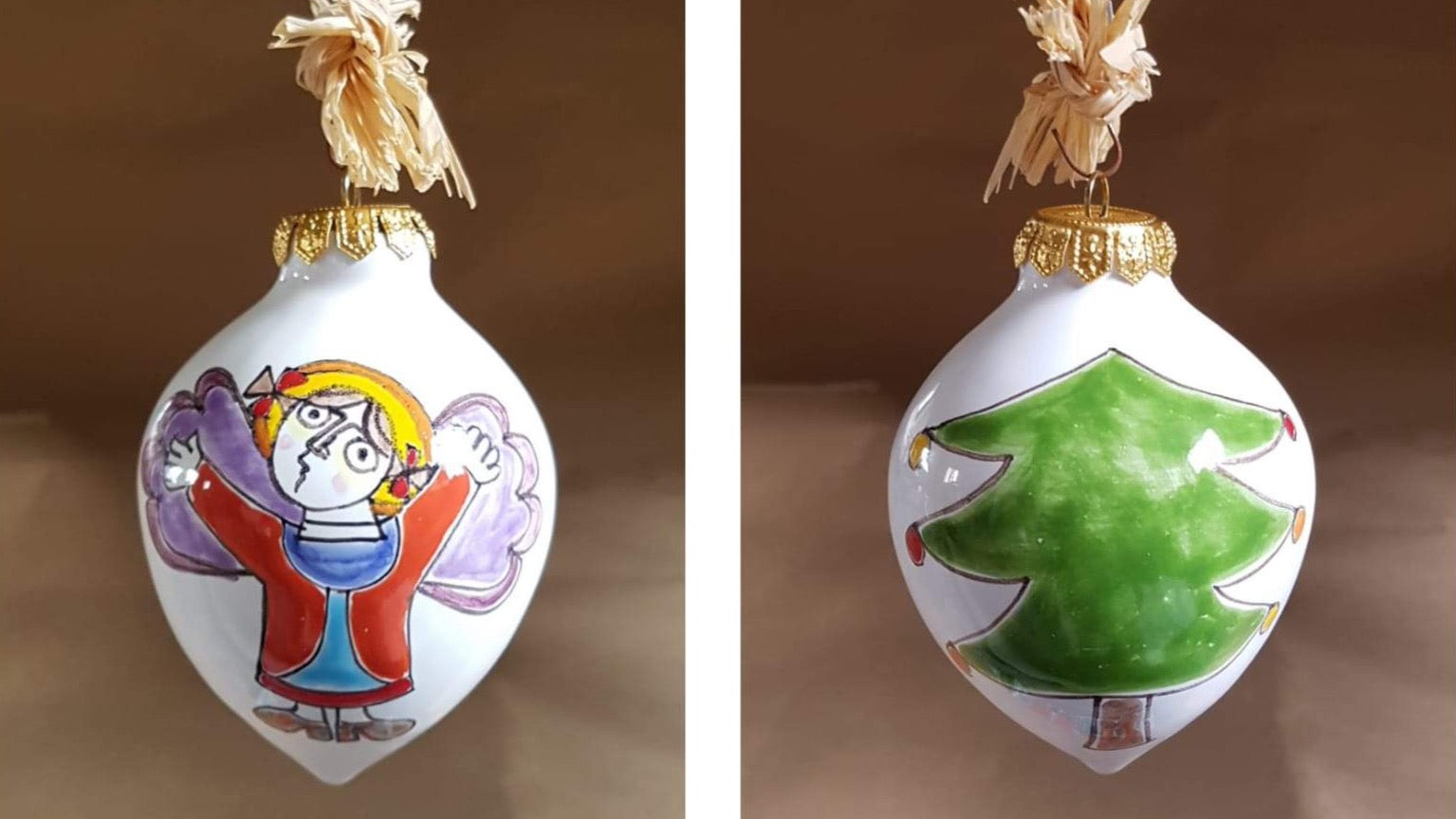 Pallina Di Natale Angelo