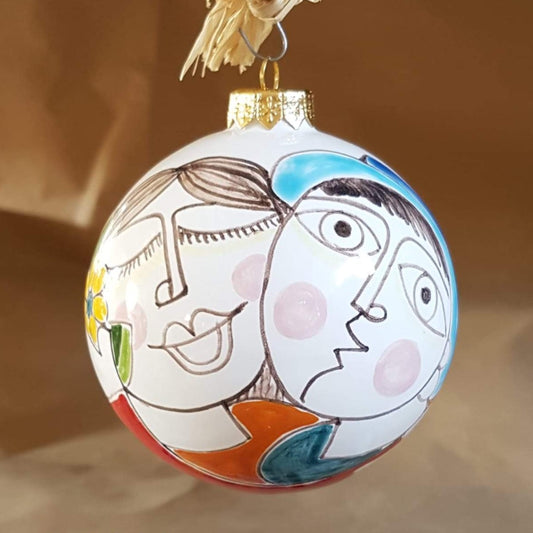 Pallina Di Natale Innamorati