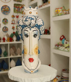 Moorish Heads - Stylized - Baroque Blue