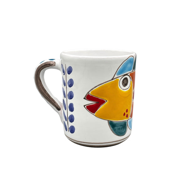 Tazza Mug Pesce - Ceramiche Di Sicilia 