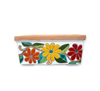 Porte Plantes Rectangulaire Marguerites