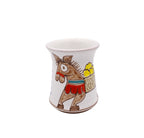Donkey flared glass