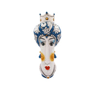 Teste Di Moro - Stilizzate - Barocco Blu