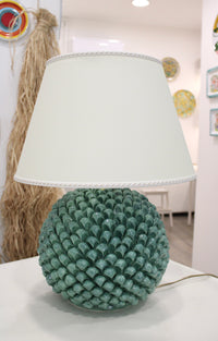 Pigna Round Green Lamp