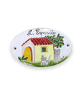 Plaque Derrière Porte Maison + Chats