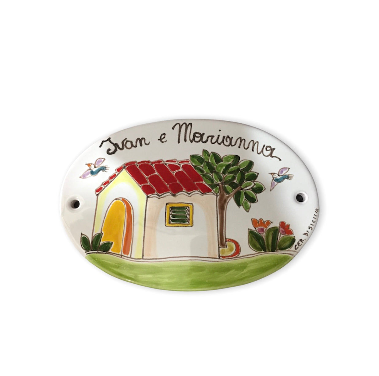 Targhetta Dietro Porta Casa
