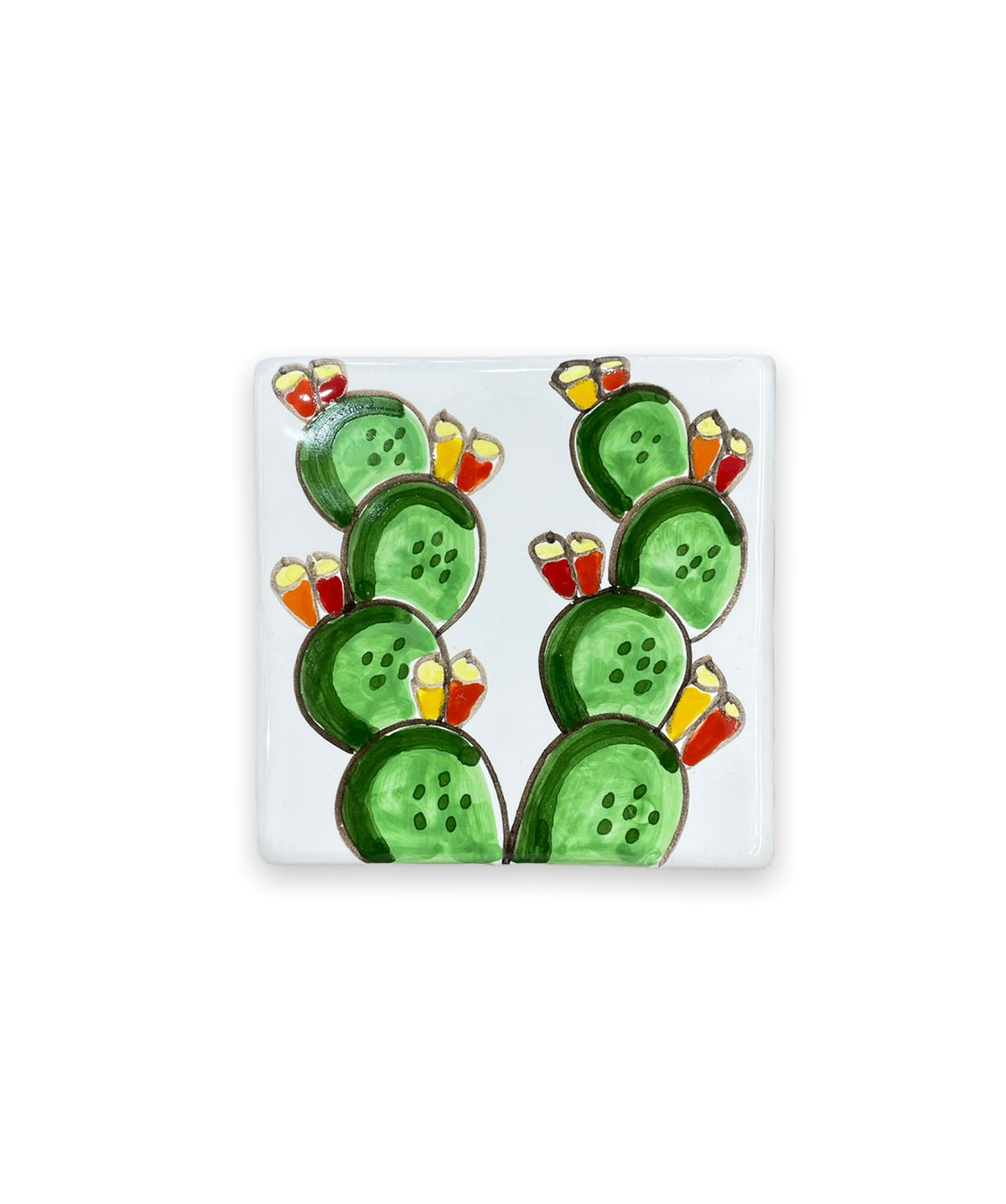 Prickly pears tile ( 10x10 cm )