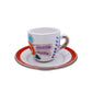 Tazzina da caffè Bombata Pesce - Ceramiche Di Sicilia 