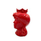 Teste Di Moro - Monocolore Rosso - H 23 cm