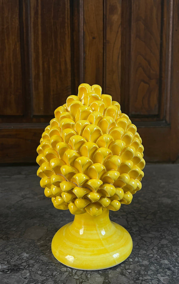 Yellow pine cone