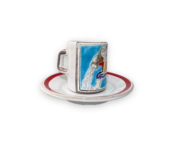 Tasse à café pour aquarium