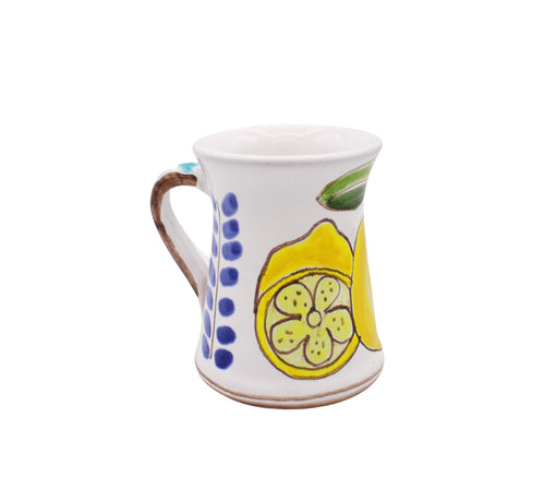 Verre évasé citron 
