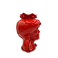Teste Di Moro - Monocolore Rosso - H 23 cm