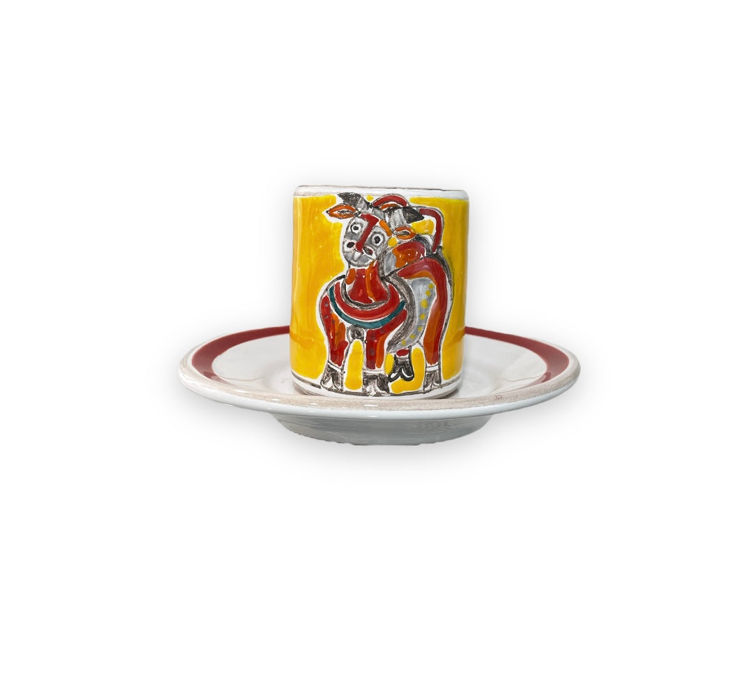 Bull Coffee Cup
