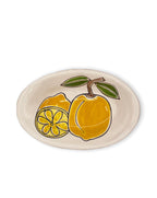 Oval Bowl Lemons