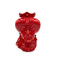 Teste Di Moro - Monocolore Rosso - H 23 cm