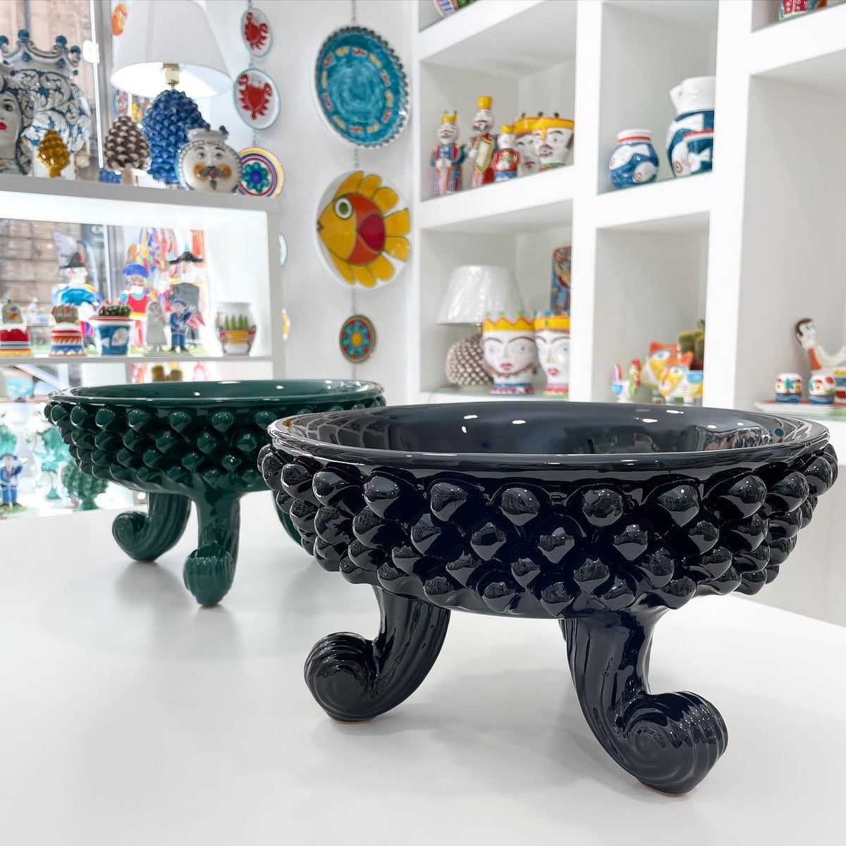 Support de table central Pigna noir