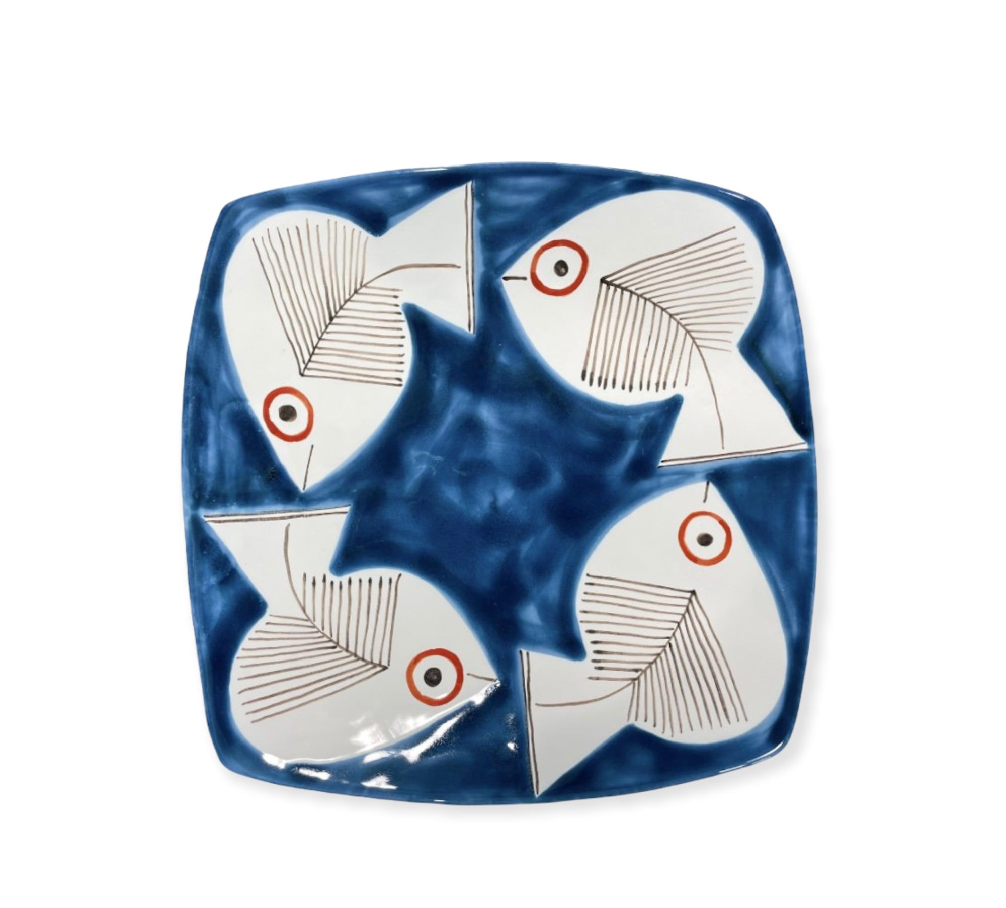 Assiette carrée Ginostra